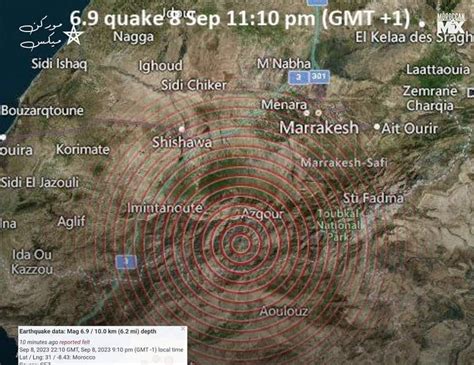 séisme maroc en direct